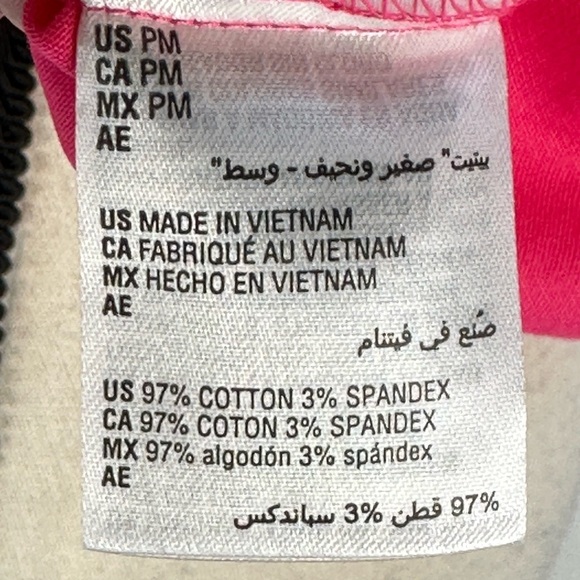 Charter Club Sleeveless Mock Ruffle Tie Neck - Hot Pink - size Petite Medium - Picture 7 of 10